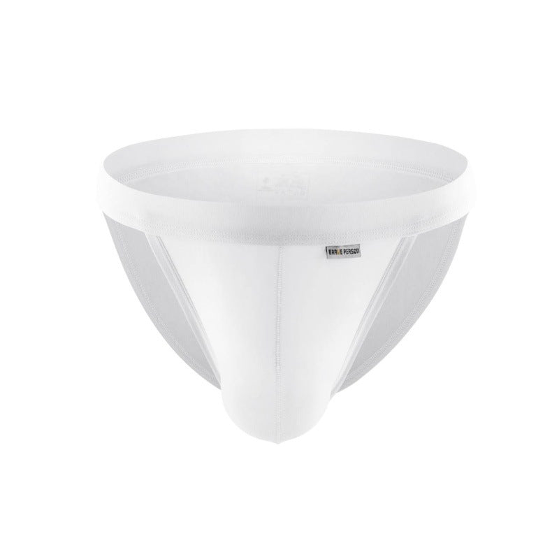 Solid Color Low Waist Men's Triangle Sexy Underwear