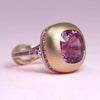 Fashion Personalized Natural Gemstone Ring For Women