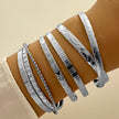 Creative Simple Temperament Lady Twisted Hip Hop Style Bracelet