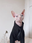 Hairless Cat Clothes Sphinx Cat German Suit Shirt Outfit