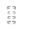 Halloween Eyeliner Stickers Party Makeup Tools