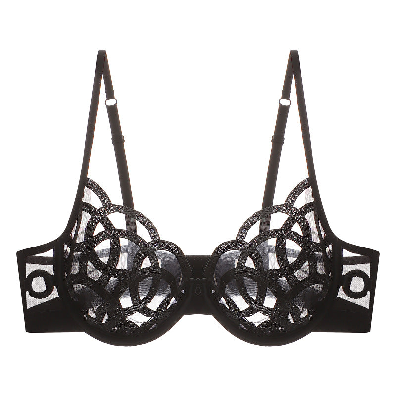 Women's Underwear Big Chest Small Push-up Thin