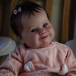 Reborn Doll Full Glue Can Take A Bath High Color Implanted Hair Can Take A Bath