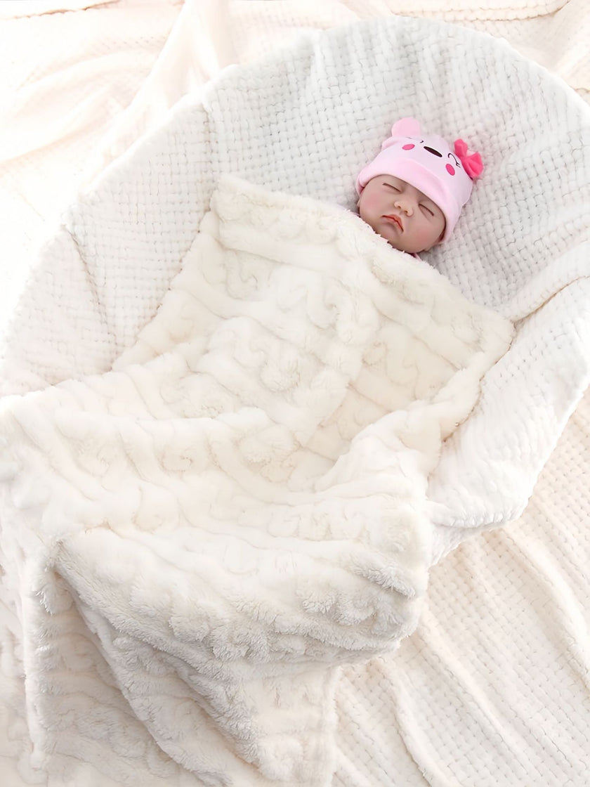 Baby Blanket Thick Double-sided And Water-absorbing Soft