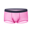 Ice Silk Underwear Men's Seamless Summer Thin Boxers