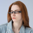 New Fashion Personality Lazy Refraction Glasses