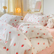 Washed Cotton Four-piece Bedding Set Student Dormitory