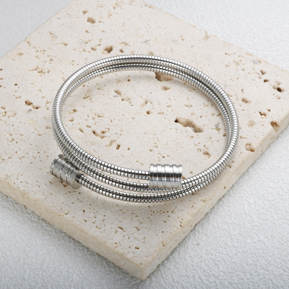 New Weia Line Bracelet For Women Fashion Commuter Simple Opening
