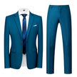 Two-piece Suit With Two Buttons For Wedding