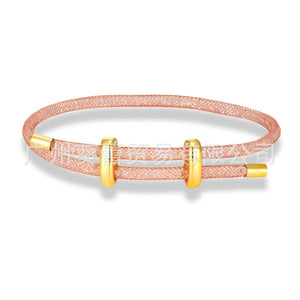 Rhinestone Net Fashion Star Bracelet