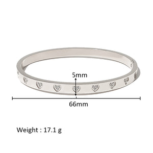 European And American Popular INS Style Heart Love Heart Bracelet