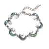 Animal Whale Penguin Butterfly Shell Abalone Bracelet