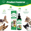 Dog Cat In Vitro Pet Skin Itching Spray