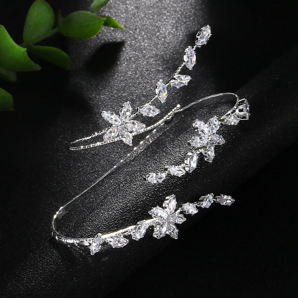 High-grade Flower Zircon Bracelet