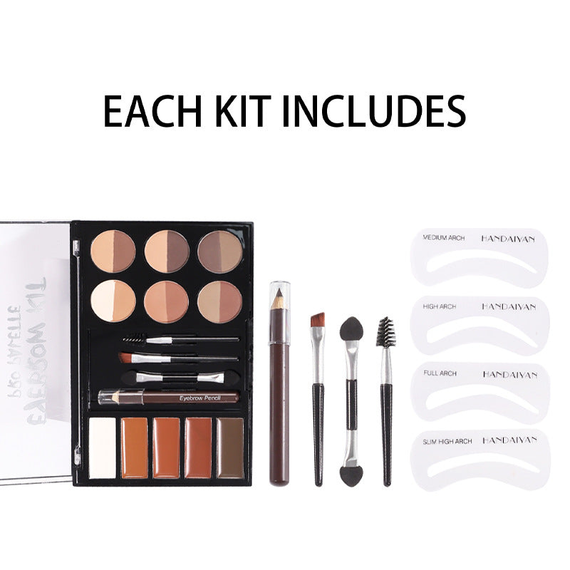 Eyebrow Powder Brow Cream Eyebrow Pencil Comprehensive Plate Waterproof