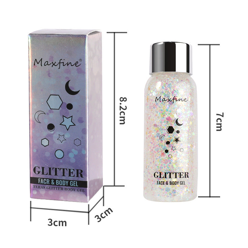 Sequin Gel Nightclub Liquid Eye Shadow Suit
