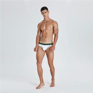 Men's Underwear Low Waist Cotton Tight-fitting Solid Color Underwear