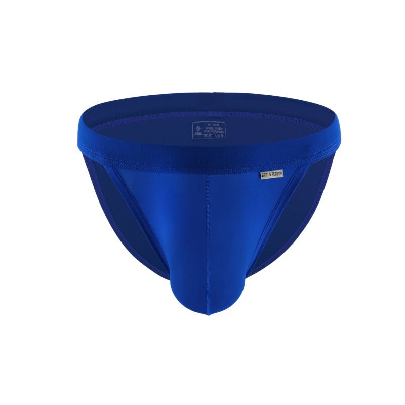 Solid Color Low Waist Men's Triangle Sexy Underwear
