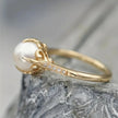 European And American Fashion Retro Exquisite Gold-plated Ring Niche Hundred