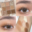 Women's Fashion Christmas Snowflake Eye Shadow Plate