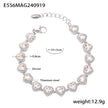 Love Shiny Zircon Stitching Bracelet Light Luxury Temperament