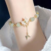 Women's Personalized Hetian Yudie Bracelet