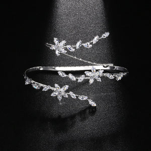 High-grade Flower Zircon Bracelet