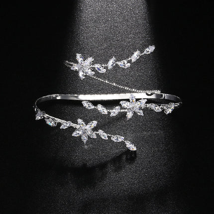 High-grade Flower Zircon Bracelet
