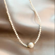 Women's Fashion Natural Freshwater Pearl Necklace