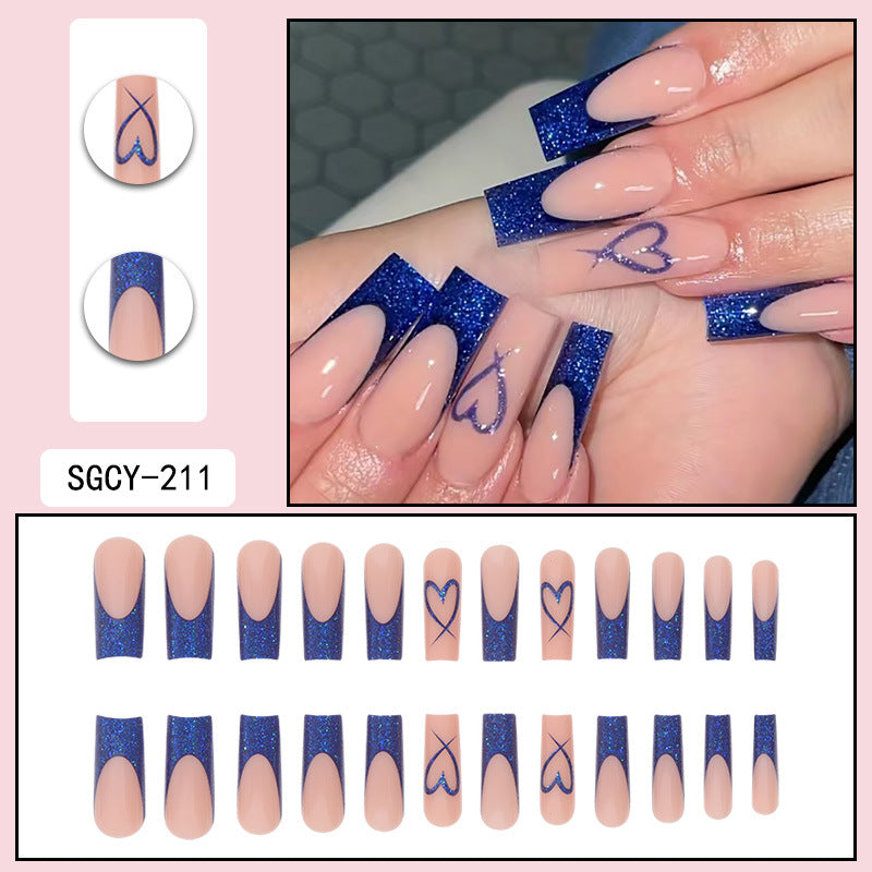 Ins Style Hot Girl Wear Nail Tip