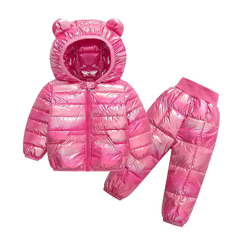Children's Fashion Simple Lightweight Cotton Coat Suit