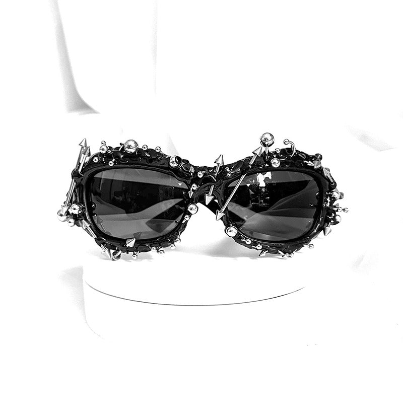 Fashion New Personalized Vinyl Punk Sunglasses