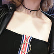 Black Necklace Clavicle Chain Advanced Sense Neckband Necklet Neck Accessories