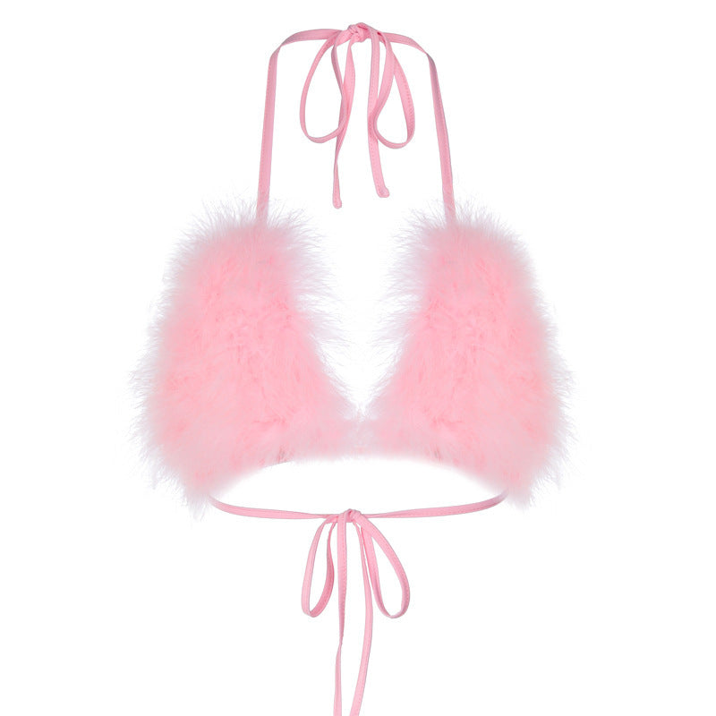 Sexy Women Clothing Hot Girl Top Super Short Small Sling