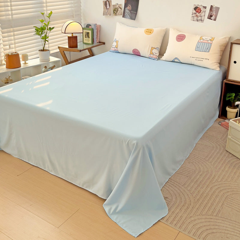 Washed Cotton Four-piece Bedding Set Student Dormitory