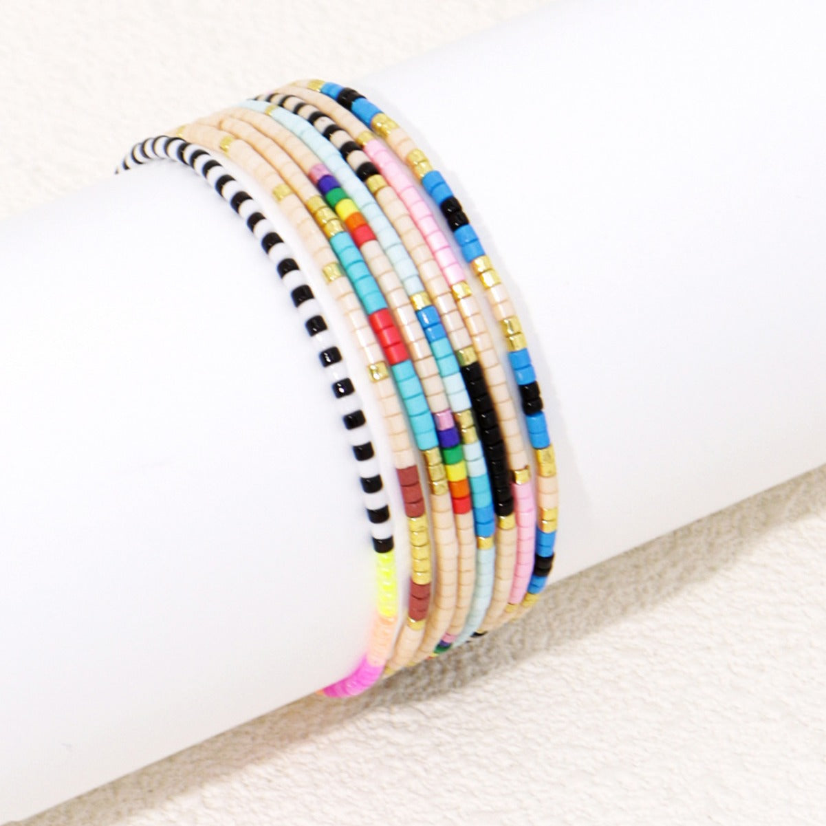 Fashion Rainbow Retro Set Women's Bracelet
