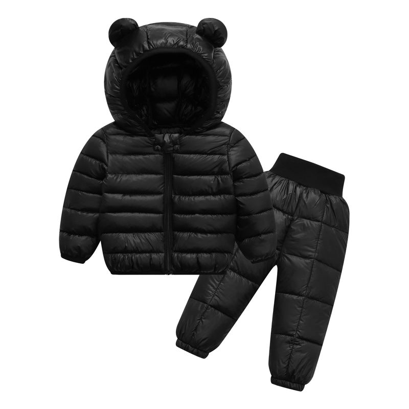 Children's Fashion Simple Lightweight Cotton Coat Suit