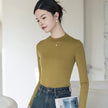 Turtleneck Bottoming Shirt Women's Top Women's Long Sleeve