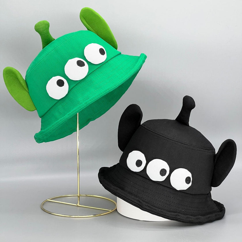 Cute Funny Three-eye Big Ears Bucket Hat Children