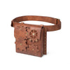 Retro Women's Bag Brown Gear Outdoor Mobile Phone Zero Waist Bag