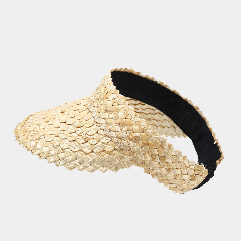 Fashion Personalized Straw Topless Hat Children