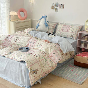 Printed Four-piece Bedding Set Pieces