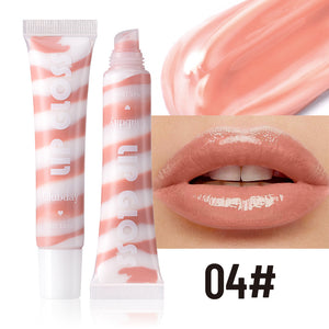 Hose Pearlescent Thin And Glittering Moisturizing Fruit Flavor Lip Gloss