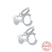 Sterling Silver Pearl Grace High-grade Thin Earrings