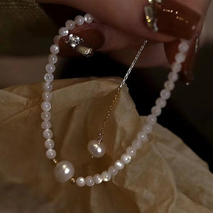 Shell Beads Freshwater Pearl Niche Hand Accessory Bracelet Necklace