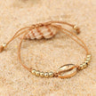 Personalized Creative Alloy Shell Hawaiian Style Casual Bracelet Shell Woven Bracelet