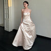 New Satin French Simplicity Fashion Trip Shoot Niche Trip Shoot Trendy Wedding Dress