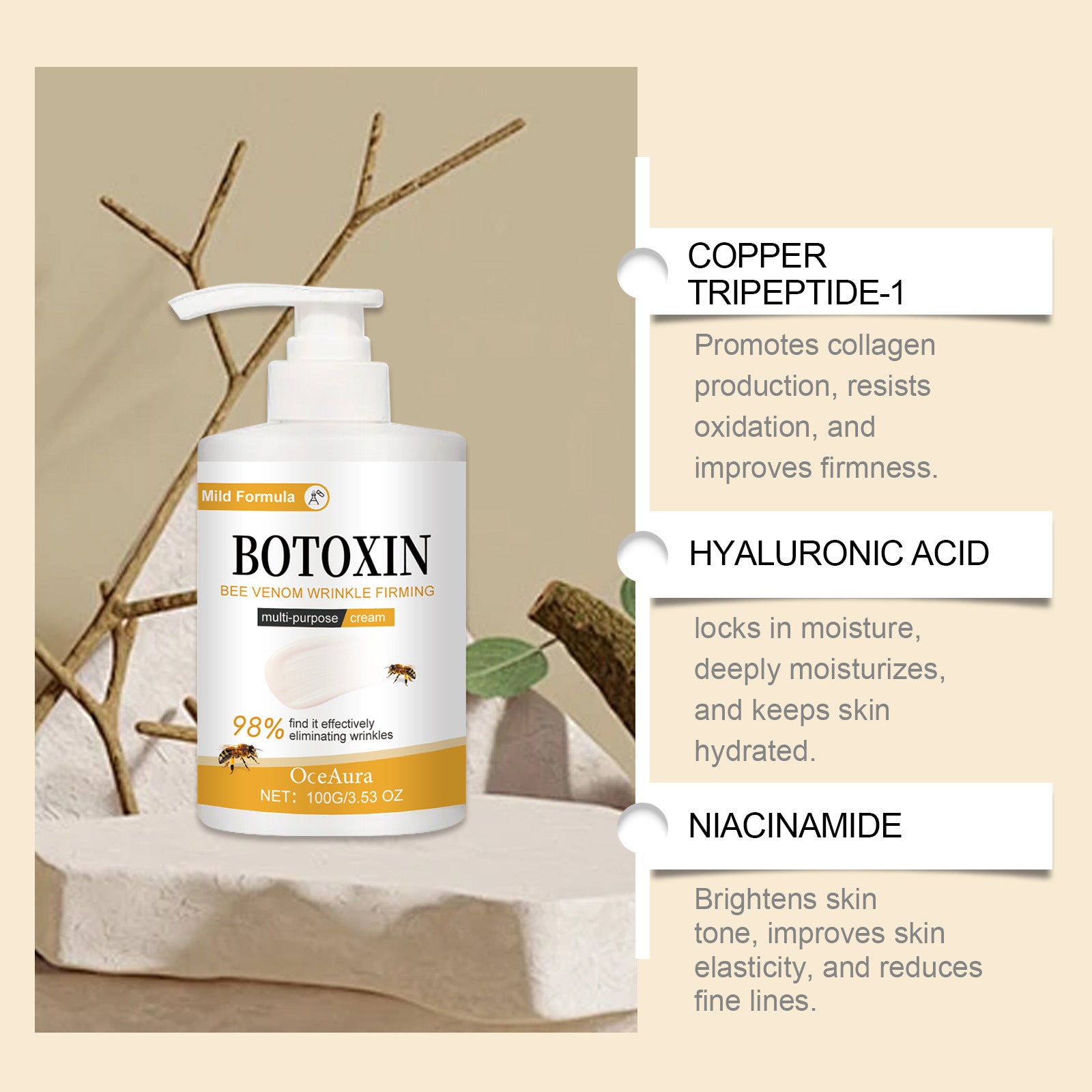 Household Daily Massage Care Body Cream