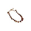 European And American Retro Natural Tigereye Beaded Necklace For Women