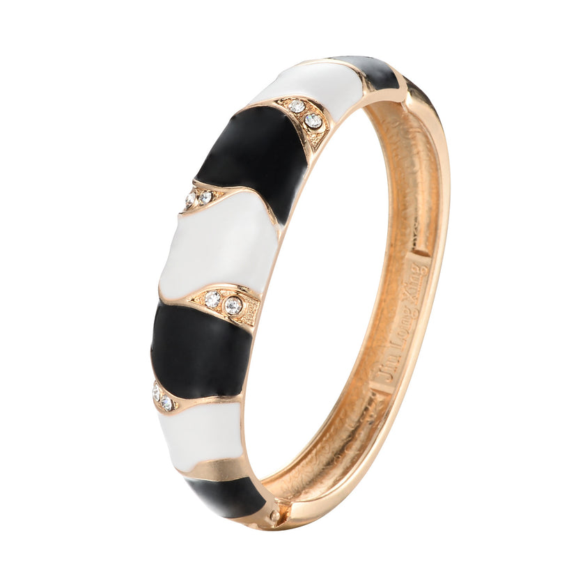 Bohemian Contrast Color Enamel Drop Oil Bracelet